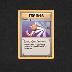 1999 Pokemon Unlimited Scoop Up 78/102 LP - Image 1