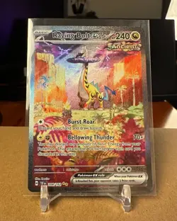 Raging Bolt ex | English | Alt Art | SIR | Pokemon Temporal Forces TEF 208/162 - Image 1