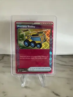 Pokemon TCG Precious Trolley Ace Spec. 185/191 English Surging Sparks - Image 1