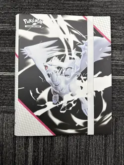 POKEMON OFFICIAL WHITE FLARE BINDER Collection *BINDER ONLY* - Image 1