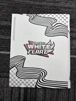 POKEMON OFFICIAL WHITE FLARE BINDER Collection *BINDER ONLY* - Image 2