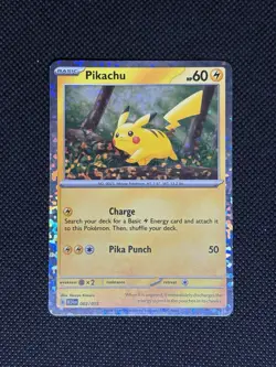 Pokemon TCG PIKACHU 002/015 McDonald’s Promo Holo - Image 1