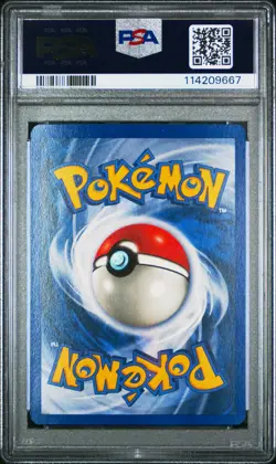 1999 POKEMON BASE SET UNLIMITED #6 GYARADOS-HOLO PSA 8 - Image 2
