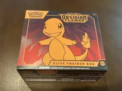 Pokemon TCG Obsidian Flames Elite Trainer Box Factory Sealed ETB New - Image 1