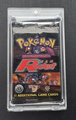 Pokemon team rocket 1st edition Booster Pack SEALED * - Image 1