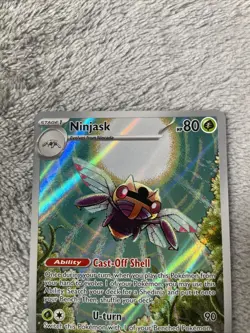 Pokemon TCG Ninjask 137/132 Illustration Rare Secret Rare Mega Evolution - Image 3