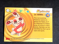 Pokemon Advanced Spinda Topps 78 card - Image 2