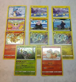 Pokemon McDonald's 2022 Promo Lot of 11 Cards 3 Foil 8 Regular Lapras Victini NM - Image 1