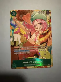 One Piece Card Game TCG Jewelry Bonney PRB02-004 (Alternate Art) - Image 1