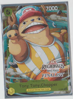 One Piece Card Game - Tony Tony Chopper - Offline Regional Finalist - P-089 - NM - Image 1