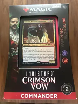 Innistrad: Crimson Vow Commander Deck: Vampiric Bloodline MTG Brand New Sealed 630509995318 - Image 1
