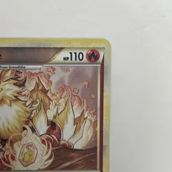 Pokemon TCG Arcanine HeartGold SoulSilver Reverse Holo Card 1/123 Rare - Image 3