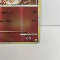 Pokemon TCG Arcanine HeartGold SoulSilver Reverse Holo Card 1/123 Rare - Image 4