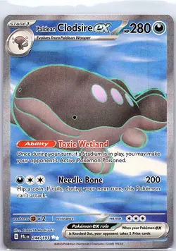 Paldean Clodsire ex - 244/193 SV02: Paldea Evolved - Pokemon Card - NM - Image 1