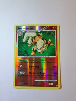 Arcanine 1/111 Rising Rivals Reverse Holo Pokemon Card NM - Image 1