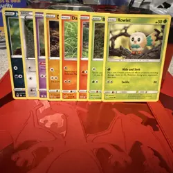 Yuka Morii Clay Card 8 Pokemon Card Lot - Image 1
