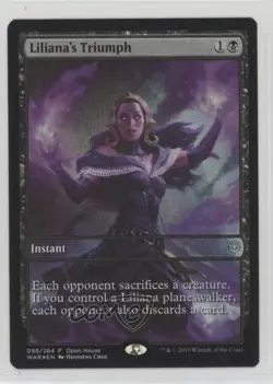 Liliana's Triumph (Full Art) Foil Magic: War of the Spark WAR #098 - Image 1