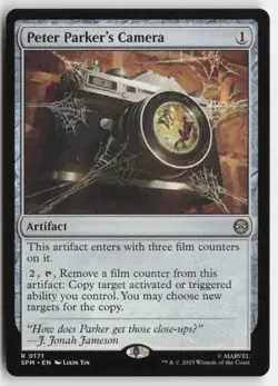 Peter Parker's Camera SPM: Spiderman Near Mint or Better - Image 1