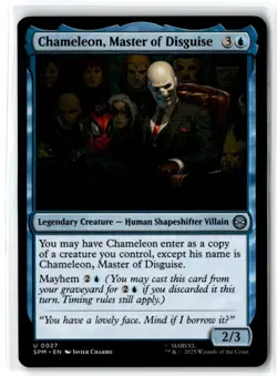 2025 Marvel's Spider-Man Chameleon, Master of Disguise Expansion/Uncommon #27 - Image 1