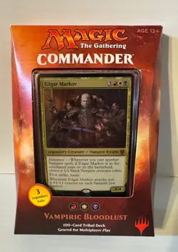 Magic the Gathering Vampiric Bloodlust Commander Sealed - Image 1