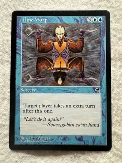 MTG - Time Warp - Tempest - NM - Free Shipping! - Image 1