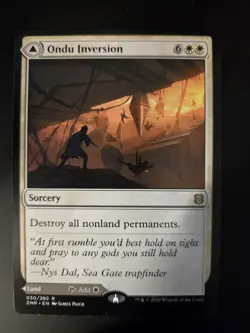 Ondu Inversion NM Zendikar Rising MTG FREE SHIPPING - Image 1