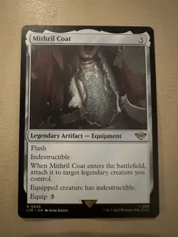 MTG - Mithril Coat - The Lord of the Rings: Tales of Middle-earth - NM - Image 1