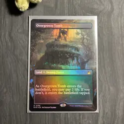 Overgrown Tomb (Borderless) Ravnica Remastered Foil - Image 1
