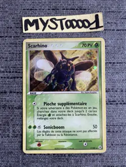 Carte Pokemon Scarhino 7/101 Holo Ex Legendes Oubliees Francais Occasion - Image 1