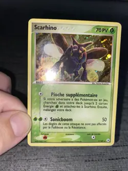 Carte Pokemon Scarhino 7/101 Holo Ex Legendes Oubliees Francais Occasion - Image 3