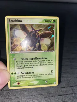 Carte Pokemon Scarhino 7/101 Holo Ex Legendes Oubliees Francais Occasion - Image 4