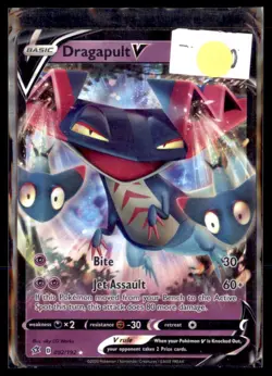Pokemon Dragapult V Rebel Clash 092/192 Ultra Rare Holo - Image 1
