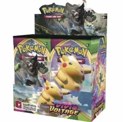 Pokemon TCG Sword & Shield Vivid Voltage Booster Box 36 Booster Packs Sealed - Image 1