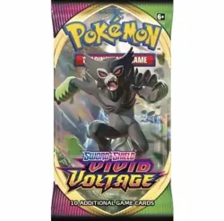 Pokemon TCG Sword & Shield Vivid Voltage Booster Box 36 Booster Packs Sealed - Image 3