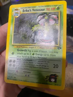 Pokemon Erika's Venusaur Gym Challenge 4/132 - Image 2