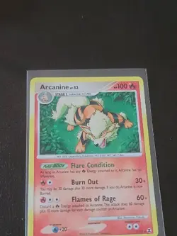 Pokemon TCG Arcanine Rising Rivals 1 Holo Holo Rare - Image 2