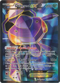 Genesect-EX - 120/124 - Full Art Ultra Rare PL/MP, English Pokemon Fates Collide - Image 1