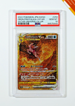 Pokemon PSA 10 Origin Forme Palkia Vstar #259 Full Art Vstar Universe 2022 Jap - Image 1