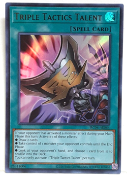 Yugioh Asian-English Triple Tactics Talent RC04-AE064 Ultra Rare - Image 1