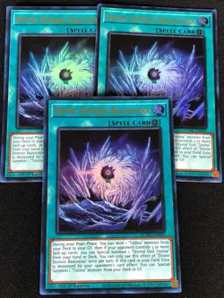 YUGIOH DIVINE DOMAIN BAATISTINA DUNE-EN090 1ST ULTRA X3 (NM) - Image 1