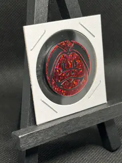 Fuecoco Red Plastic Coin Japanese Pokemon Trading Card Games NM - Image 2