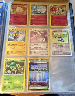 Holo/Reverse Holo Pokemon Card Collection + Eevee Binder (17 Cards) - Image 2