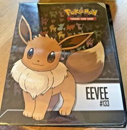 Holo/Reverse Holo Pokemon Card Collection + Eevee Binder (17 Cards) - Image 3