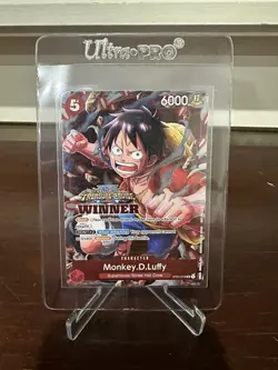 One Piece Card Game-Monkey.D.Luffy ST01-012 Winner Luffy English - Image 1