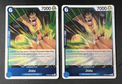 x2 Jozu OP08-047 Two Legends Foil Rare One Piece Card Game English NM - Image 1