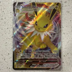 Jolteon VMAX 051/203 Evolving Skies Full Art Ultra Rare Pokemon Card TCG NM-Mint - Image 1