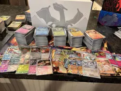 pokemon TCG prismatic evolutions bulk! 1075 cards 8 ex,4aspec,5 train,30pokballs - Image 2