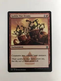 Goblin War Drums MTG Magic the Gathering Card NM Near Mint A25 - Image 1