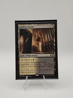 Godless Shrine Ravnica Allegiance Regular Card NM - Image 1