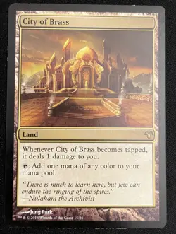 City of Brass Magic Modern Event Deck Regular NM - Image 1